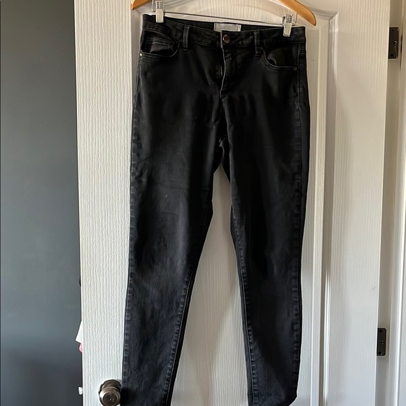 RACHEL Rachel Roy Black Straight Leg Jeans with Modern Appeal - Picture 2 of 4